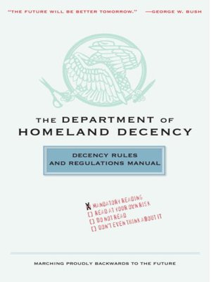 cover image of The Department of Homeland Decency